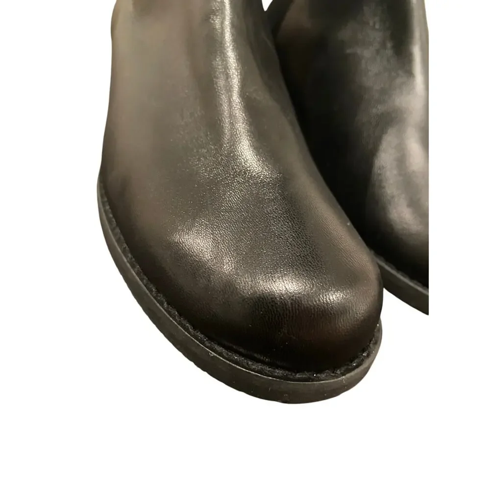 Stuart Weitzman 5050 Over The Knee Boots Pull On Grunge Leather Fall Casual 6B